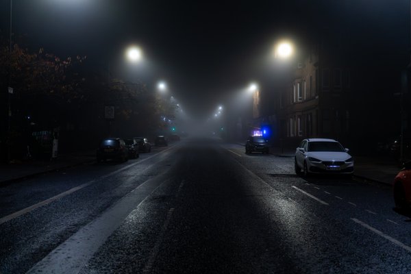Fogged Street Lines